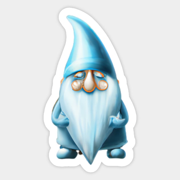 Ice Gnome Sticker by Shadowbyte91